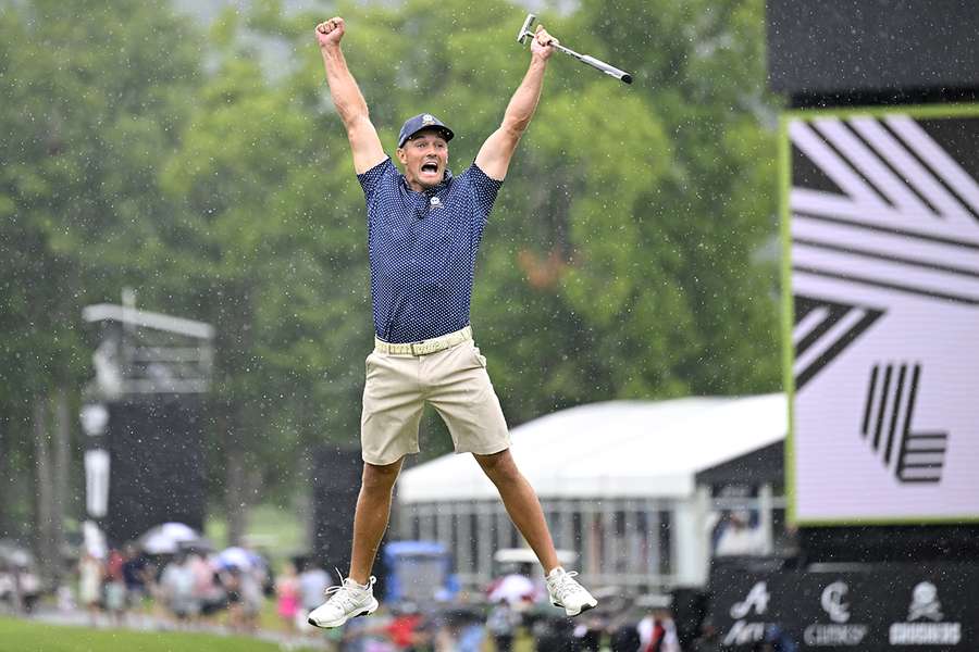 DeChambeau's rare 58 delivers LIV Golf Greenbrier win