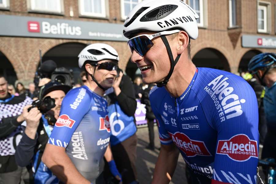 Van der Poel: "Jeg har haft den bedste opvarmning til Paris-Roubaix"