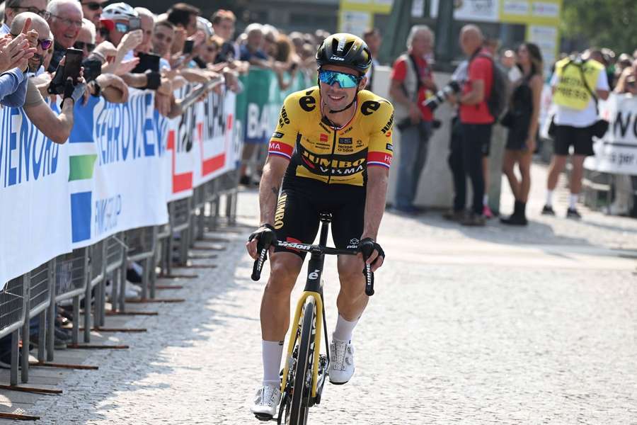 Primož Roglič vyhral v drese Jumbo-Visma Giro. 