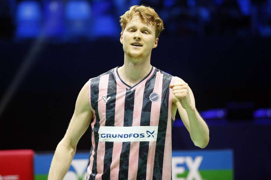 Antonsen is ready to face Shi Yu Qi in the semi-final of the Malaysian Open
