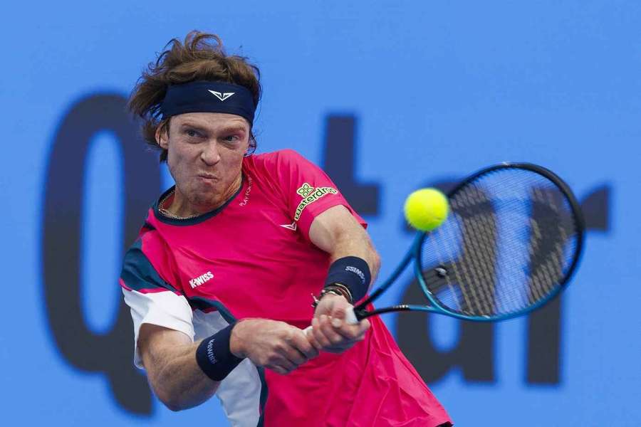 Rublev jugará la final en Catar