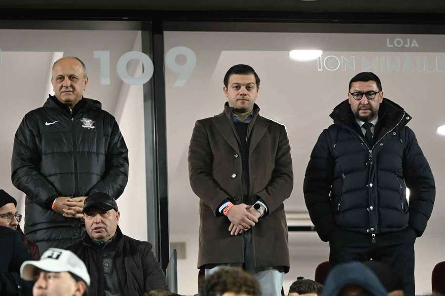 Dan Șucu, Victor Angelescu și Viorel Moldovan