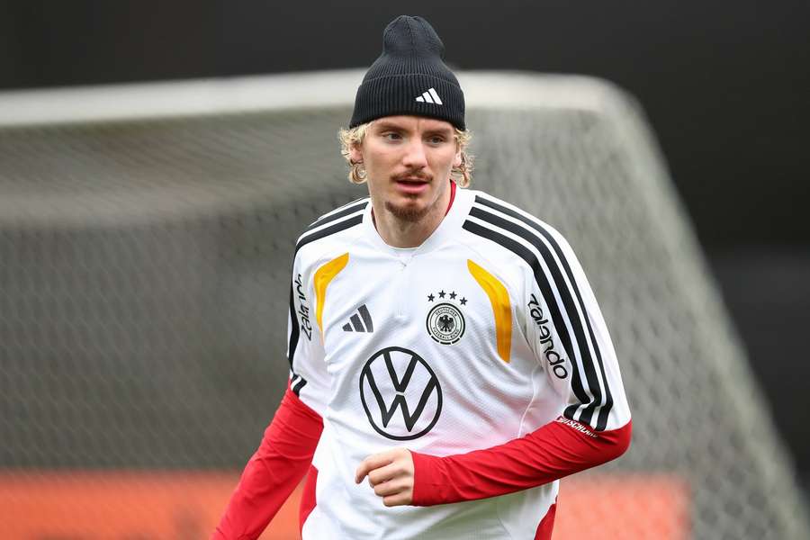 Nick Woltemade im DFB-Training
