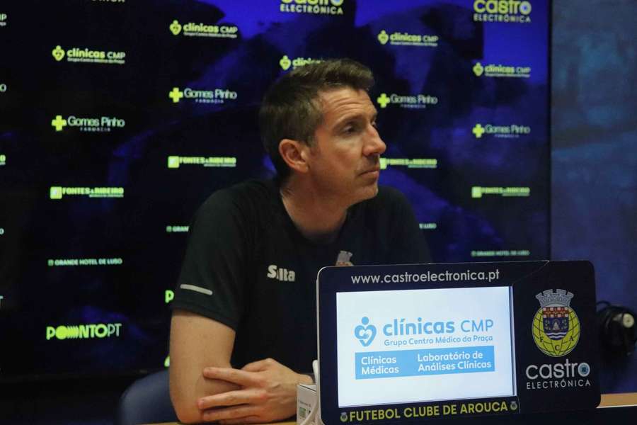 Vasco Seabra, treinador do Arouca