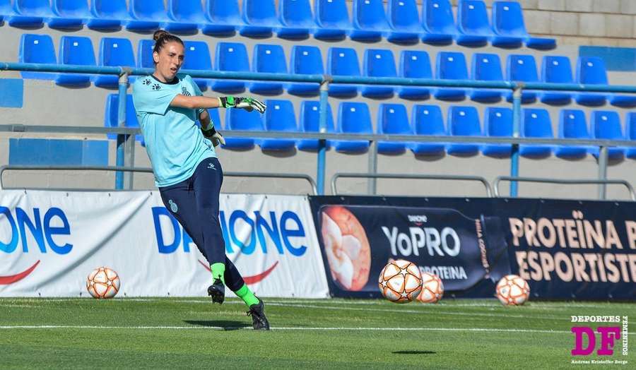 Mariajo Pons, con el Espanyol