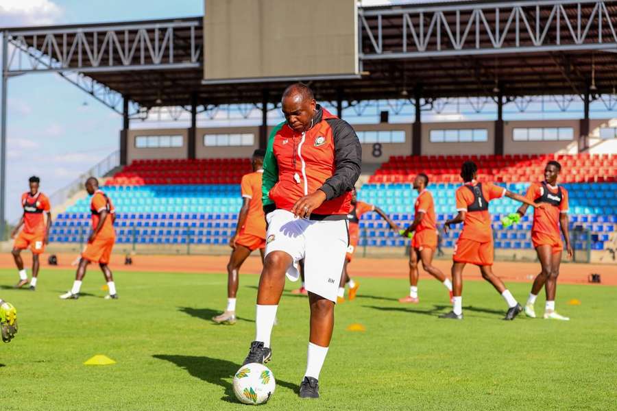 Kenya coach Benni McCarthy