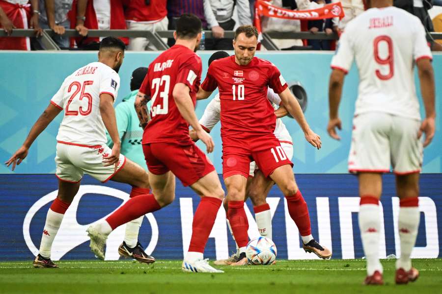 MŚ 2022: Tunezja zatrzymała Danię. Pierwszy bezbramkowy remis na mundialu