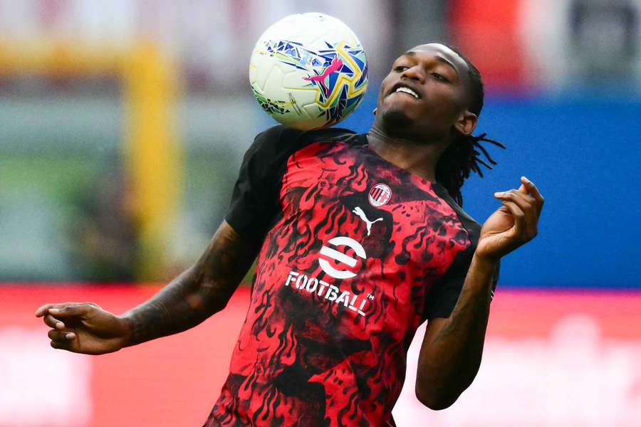 Rafael Leao durante il match contro la Juventus
