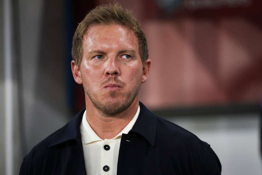 Nagelsmann nemal dôvod na úsmev.