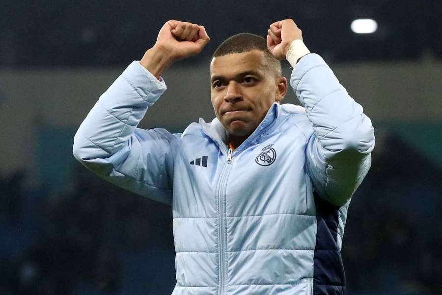 Kylian Mbappe after Real Madrid's 3-2 win over Manchester City in midweek
