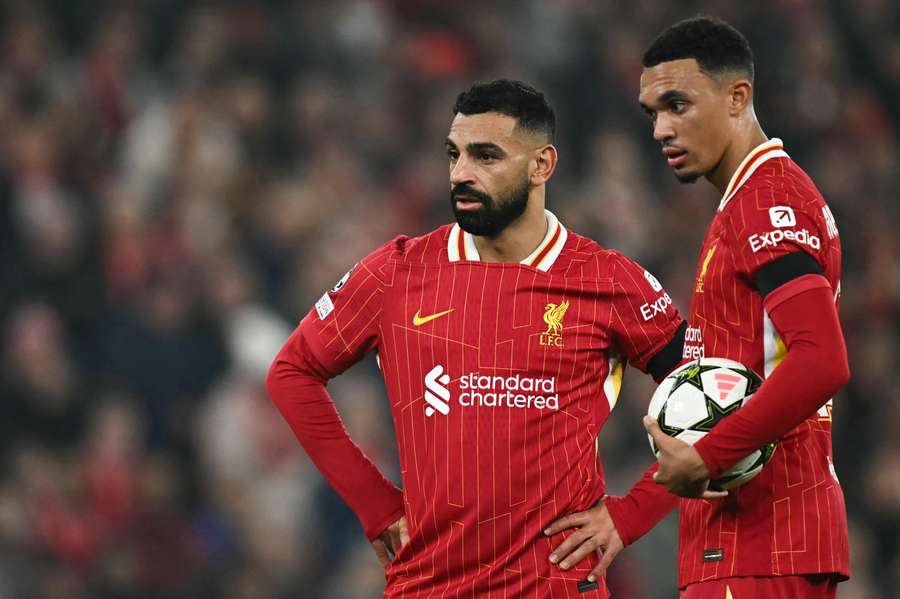 Salah y Alexander-Arnold acaban sus contratos en junio de 2025