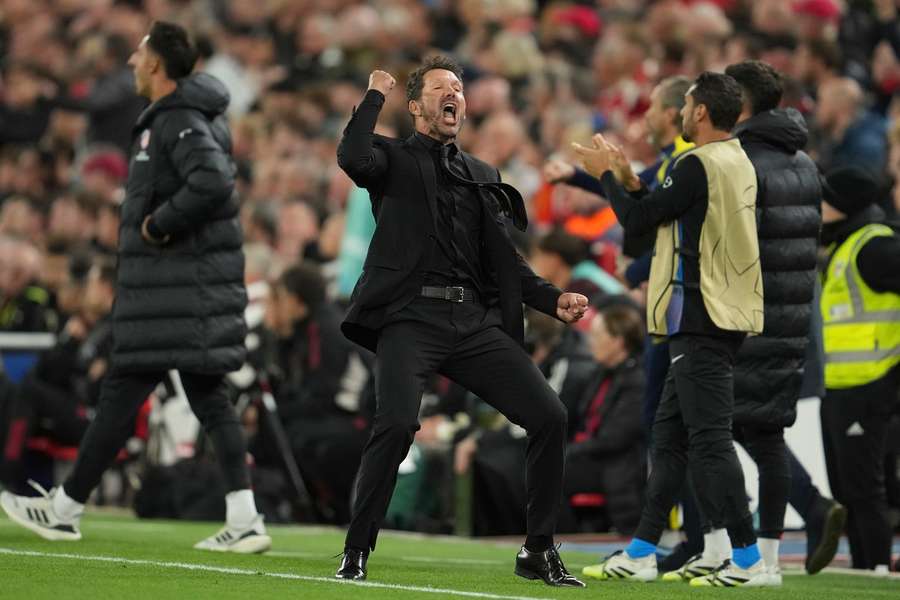 Atletico Madrid's Diego Simeone