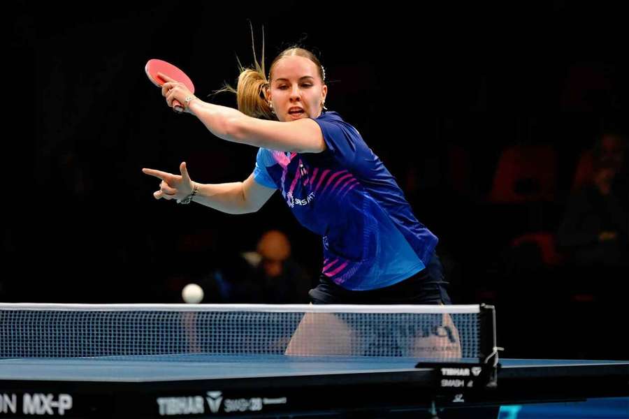 Annett Kaufmann konnte ihr Match gegen Hina Hayata nur unter Schmerzen zu Ende spielen. Annett Kaufmann konnte ihr Match gegen Hina Hayata nur unter Schmerzen zu Ende spielen.