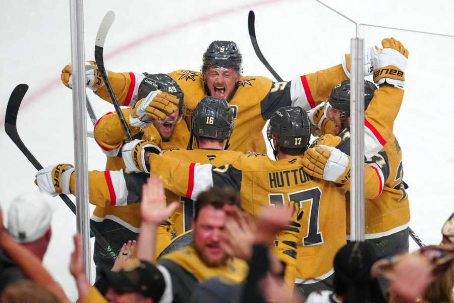 Riesiger Jubel bei den Golden Knights Riesiger Jubel bei den Golden Knights