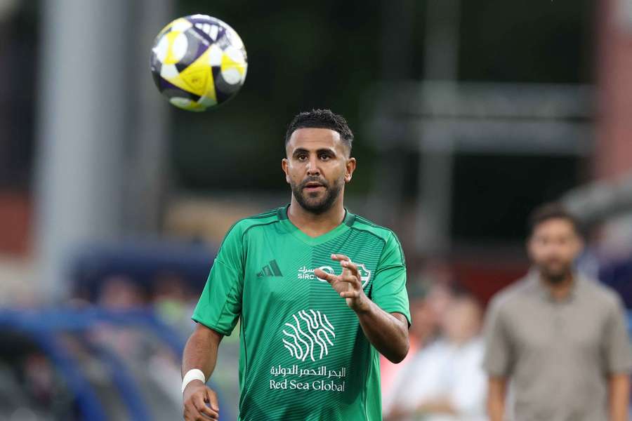 Mahrez was on the scoresheet for Al Ahli