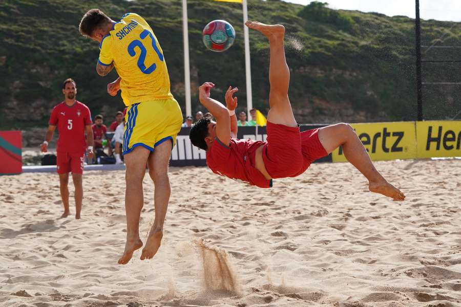 Portugal venceu a Ucrânia na Foz do Lizandro Portugal venceu a Ucrânia na Foz do Lizandro