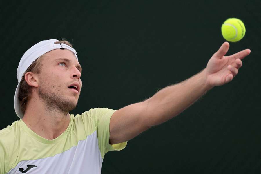 Alexandre Müller à Indian Wells le mois dernier.