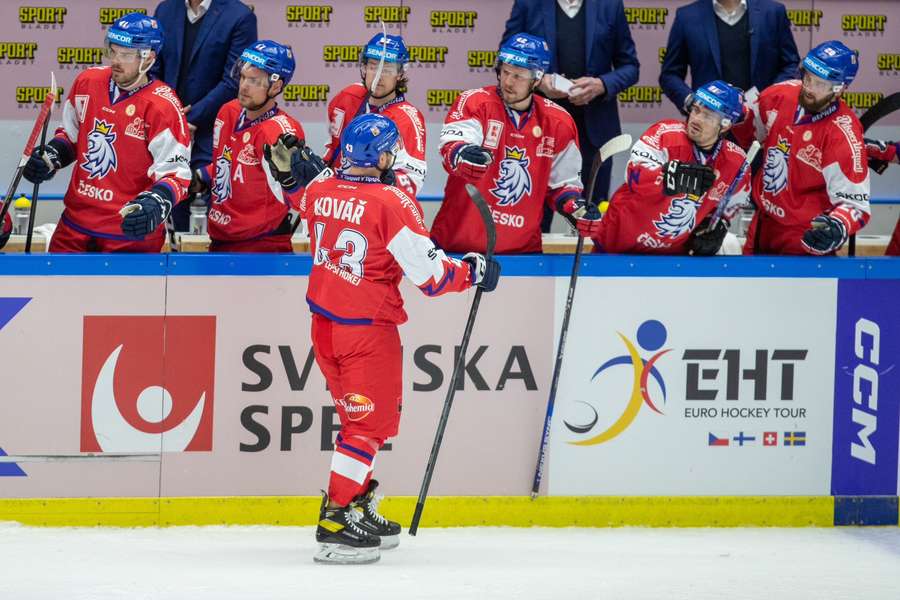 Jan Kovář nastoupil v reprezentaci poprvé od olympiády v Pekingu a hned vstřelil gól.