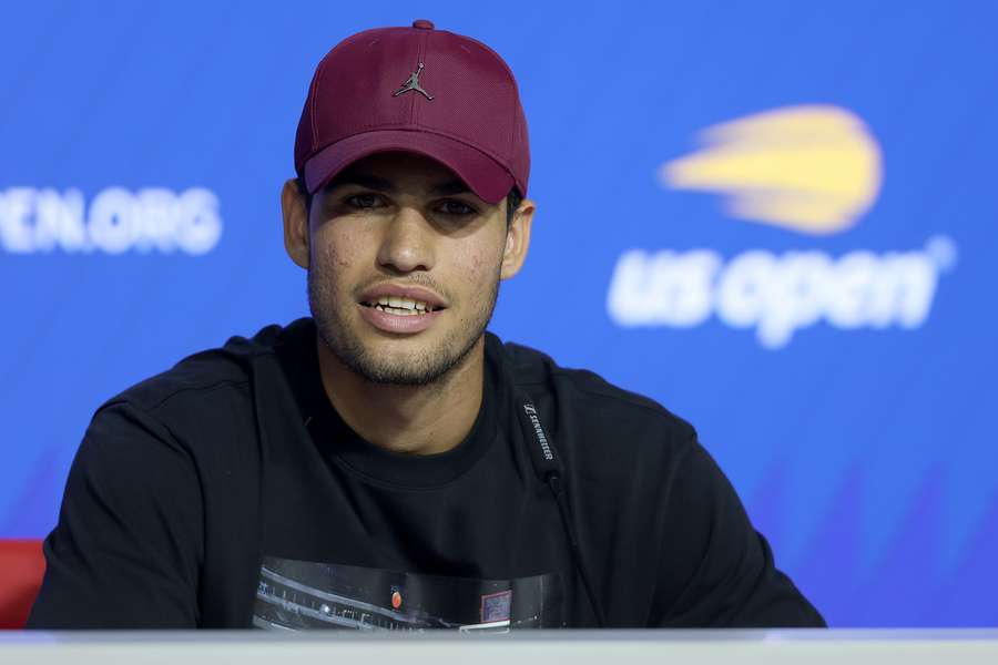 Carlos Alcaraz gilt neben Novak Djokovic als großer Titelfavorit.