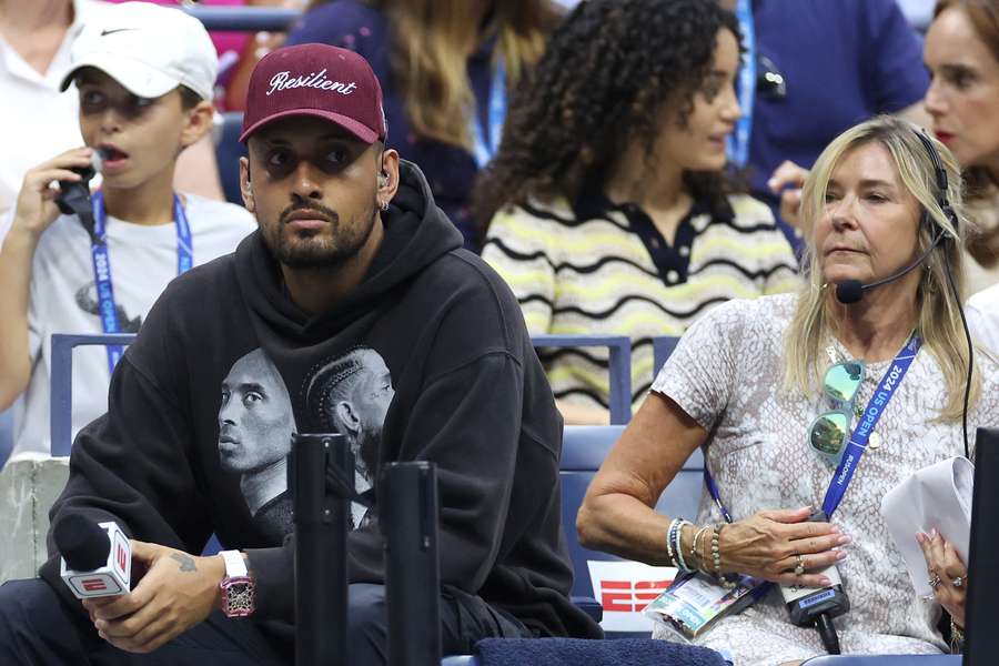 Nick Kyrgios durant l'US Open fin-août.