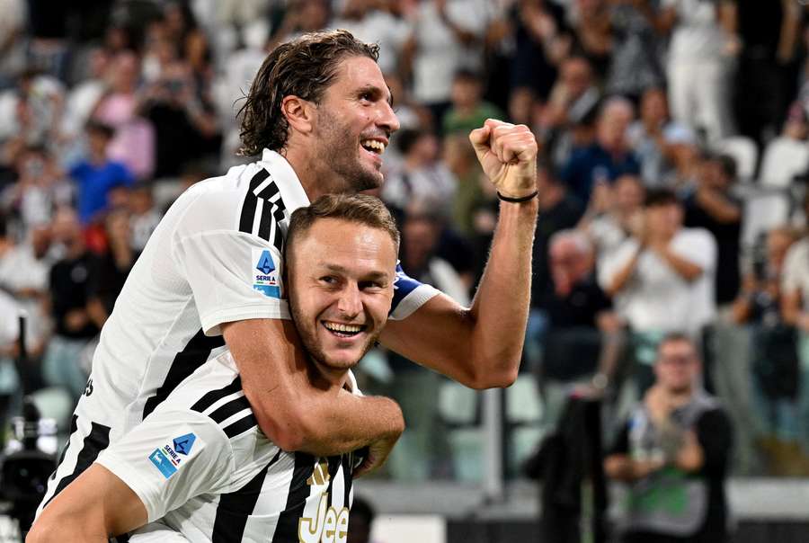 Juventus oslavil domácí vítězství. Juventus oslavil domácí vítězství.