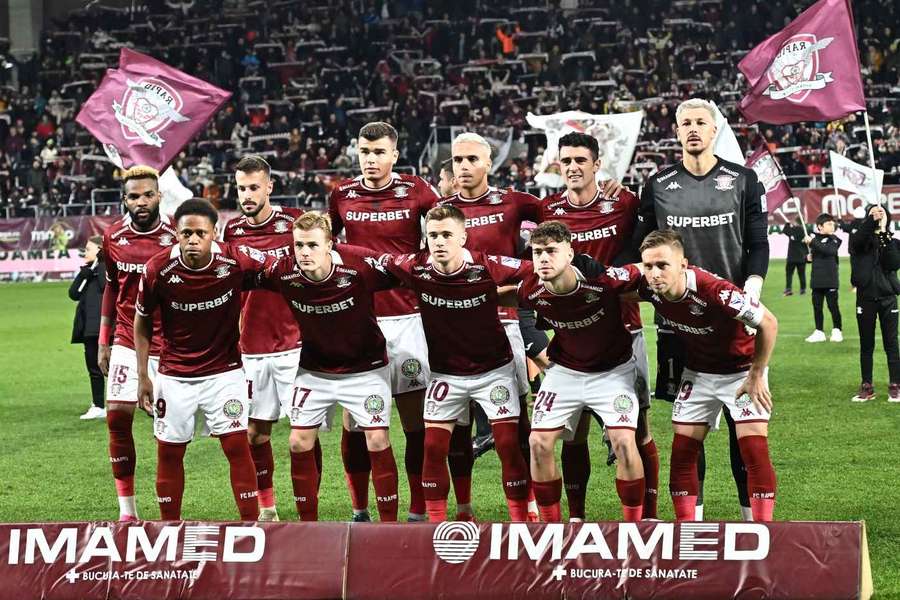 FC Rapid ocupă în acest moment locul 8 în Superliga României