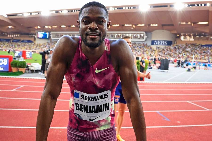 Athlétisme: Benjamin victorieux du 400 m haies choc à Monaco, devant Warholm et Dos Santos