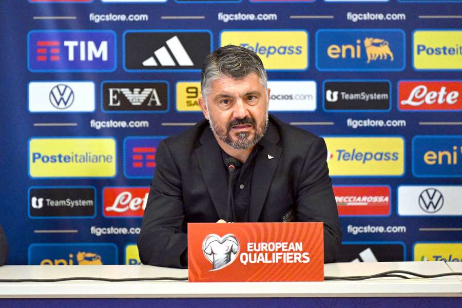 Gennaro Gattuso in conferenza stampa