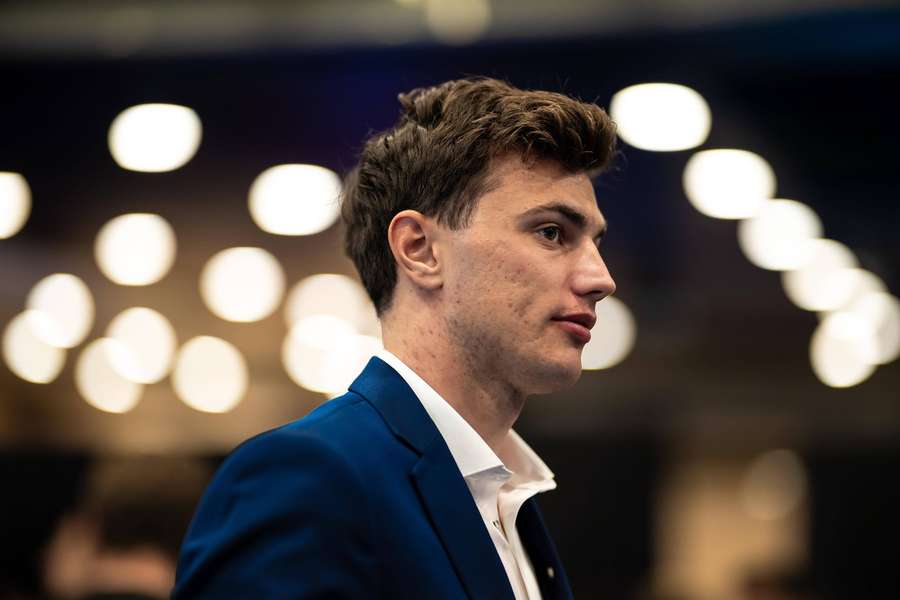 Olav Kooij le 11 décembre 2025. Olav Kooij le 11 décembre 2025.