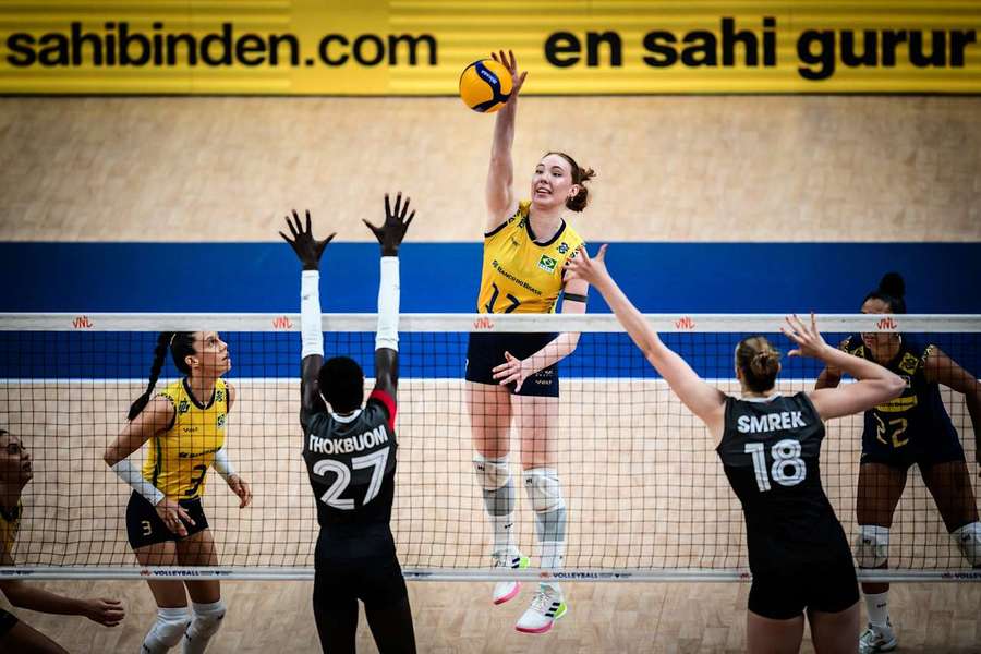 O Brasil superou um adversário duro em Istambul