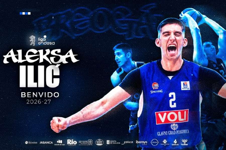 Aleksa Ilic jugará en el Río Breogán Aleksa Ilic jugará en el Río Breogán
