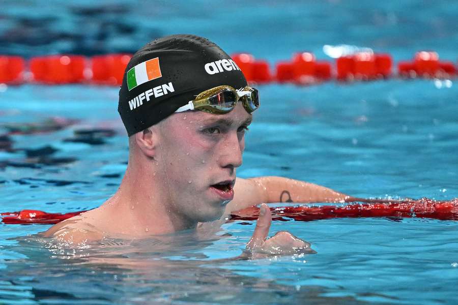 Ireland's Daniel Wiffen has eyes on historic swimming gold