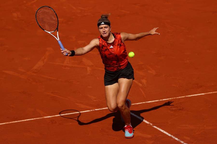 Karolina Muchova chegou às meias-finais do Open de França pela primeira vez na sua carreira.