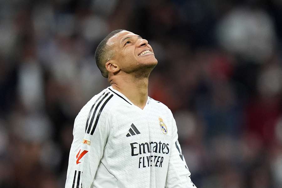 Kylian Mbappé lors de son dernier match en Liga.