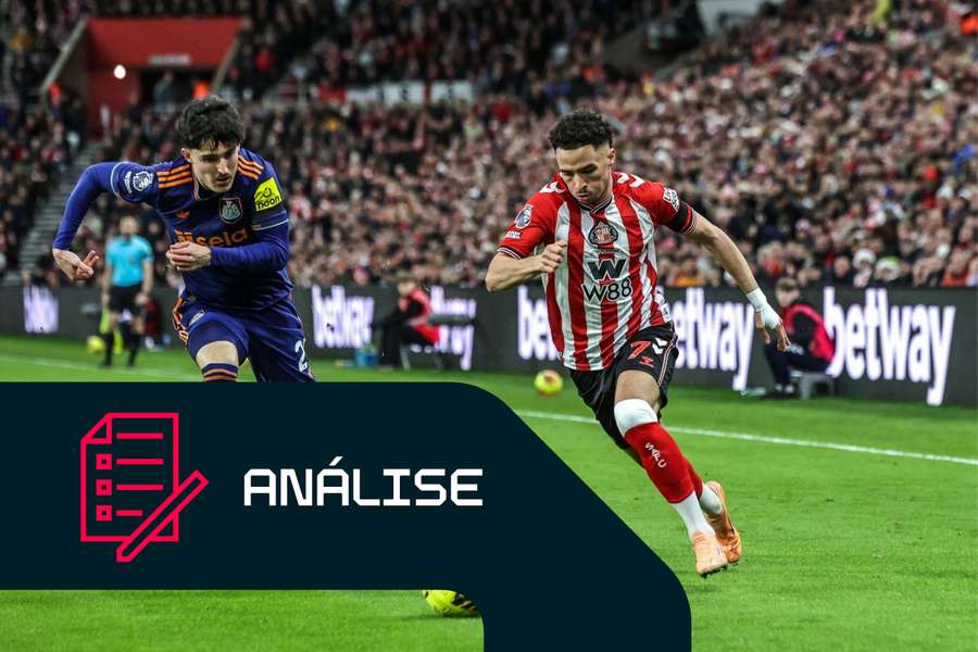 Chemsdine Talbi sob pressão de Tino Livramento Chemsdine Talbi sob pressão de Tino Livramento