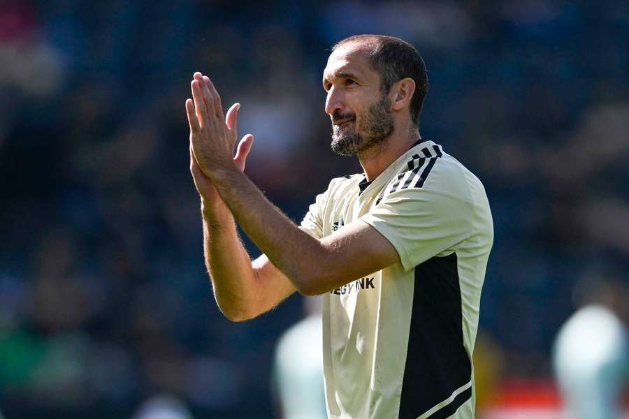 Giorgio Chiellini dice addio al calcio