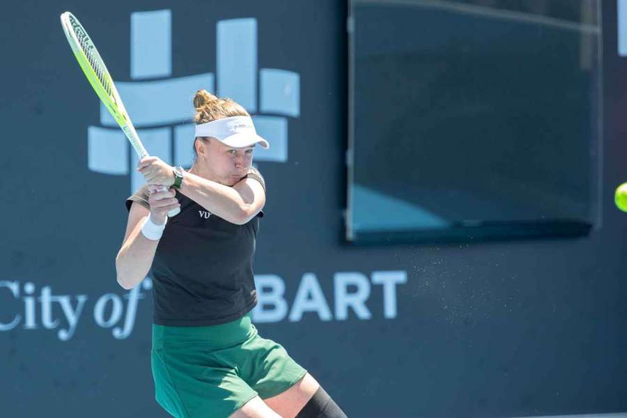 Barbora Krejčíková v Hobartu skončila v prvním kole.