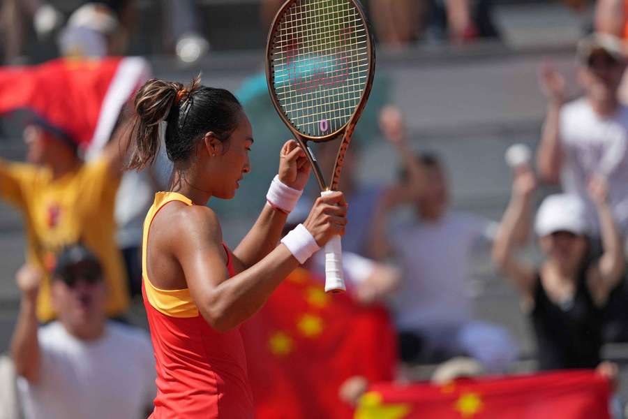 Qinwen Zheng brachte Emma Navarro auf die Palme.