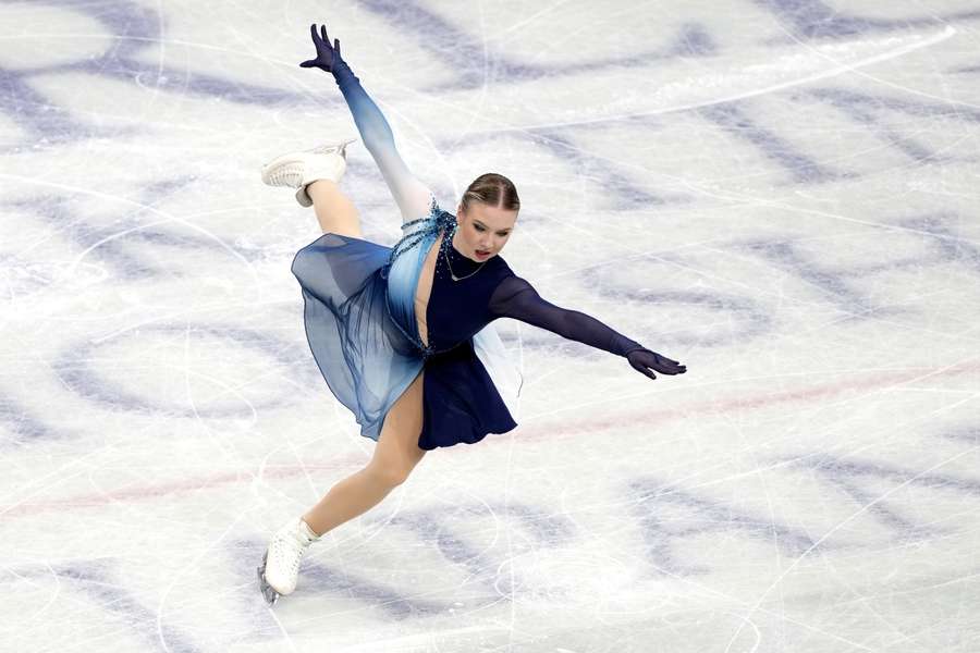 Lindsay van Zundert in actie op de wereldkampioenschappen in Japan