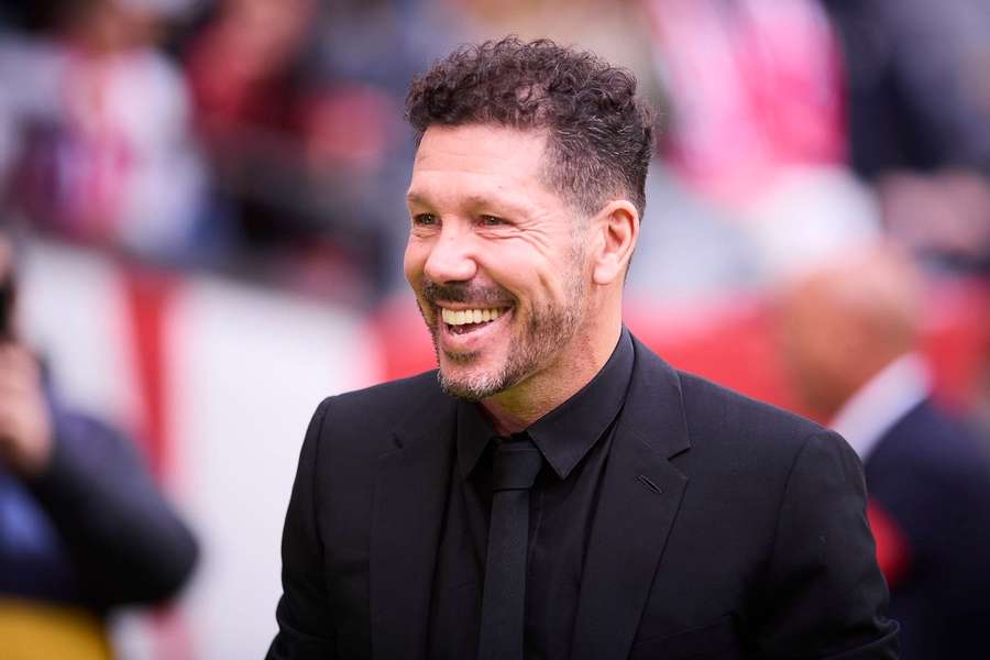 Diego Simeone staat al dertien jaar aan het roer bij Atletico Madrid