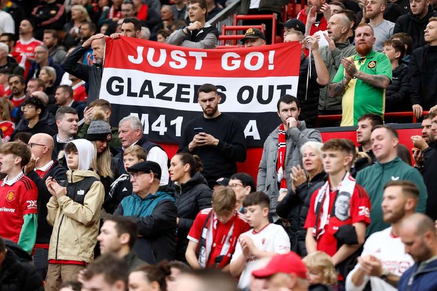 United fans have been desperately calling for the Glazers to leave