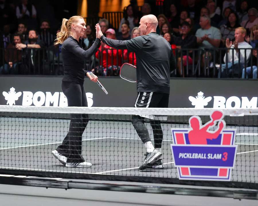 Andre Agassi und Steffi Graf.