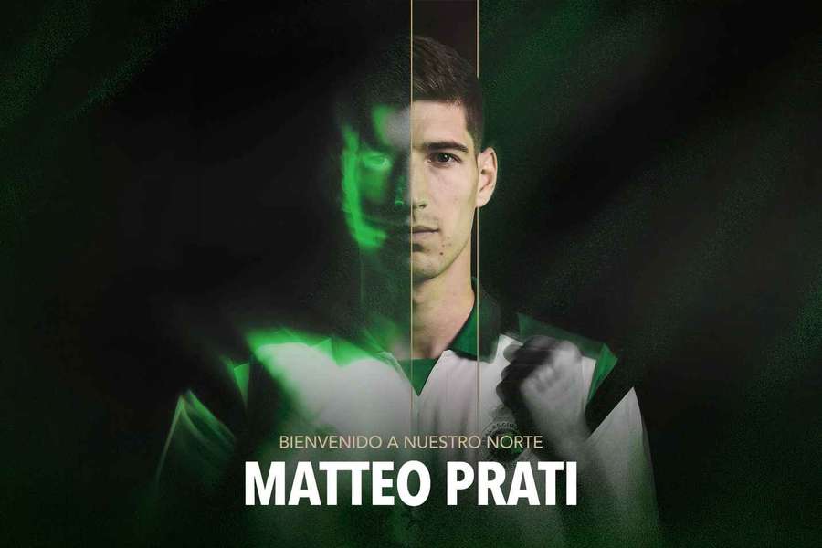 Matteo Prati ficha por el Racing de Santander