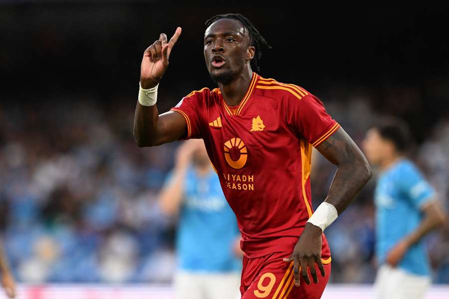 Tammy Abraham joined Roma from Chelsea in 2021 
