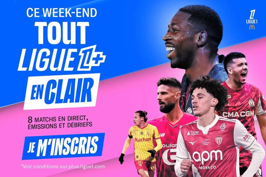 100% de la Ligue 1 sur Ligue 1+