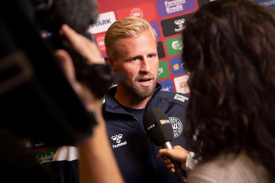 Kasper Schmeichel har lørdag udsigt til at spille landskamp nummer 96 i karrieren for det danske A-landshold.