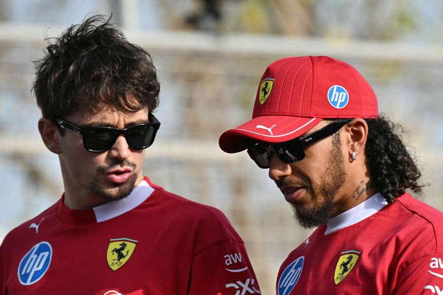 Leclerc și Hamilton