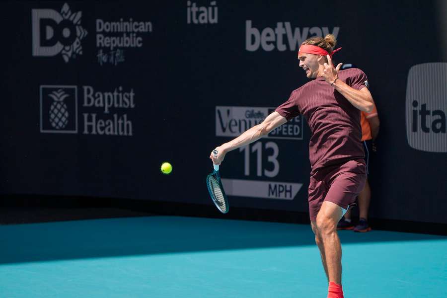 Zverev überstand den ersten Einsatz in Miami mühelos
