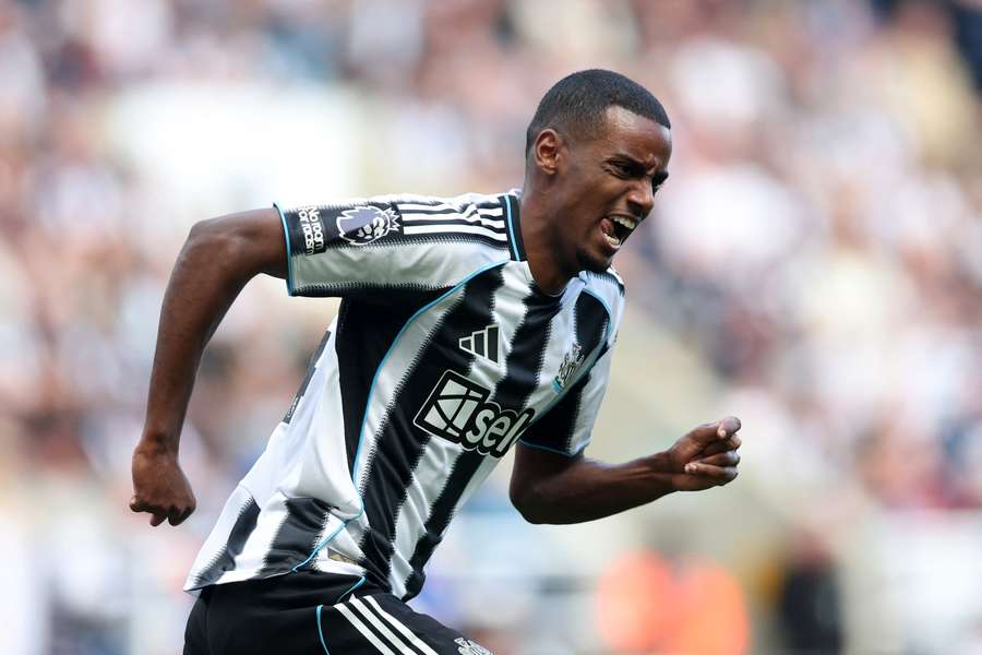 Alexander Isak avec Newcastle.