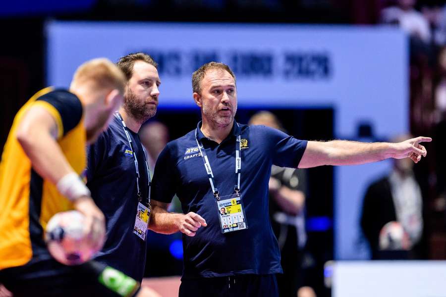 Apelgren during Sweden's win over Switzerland